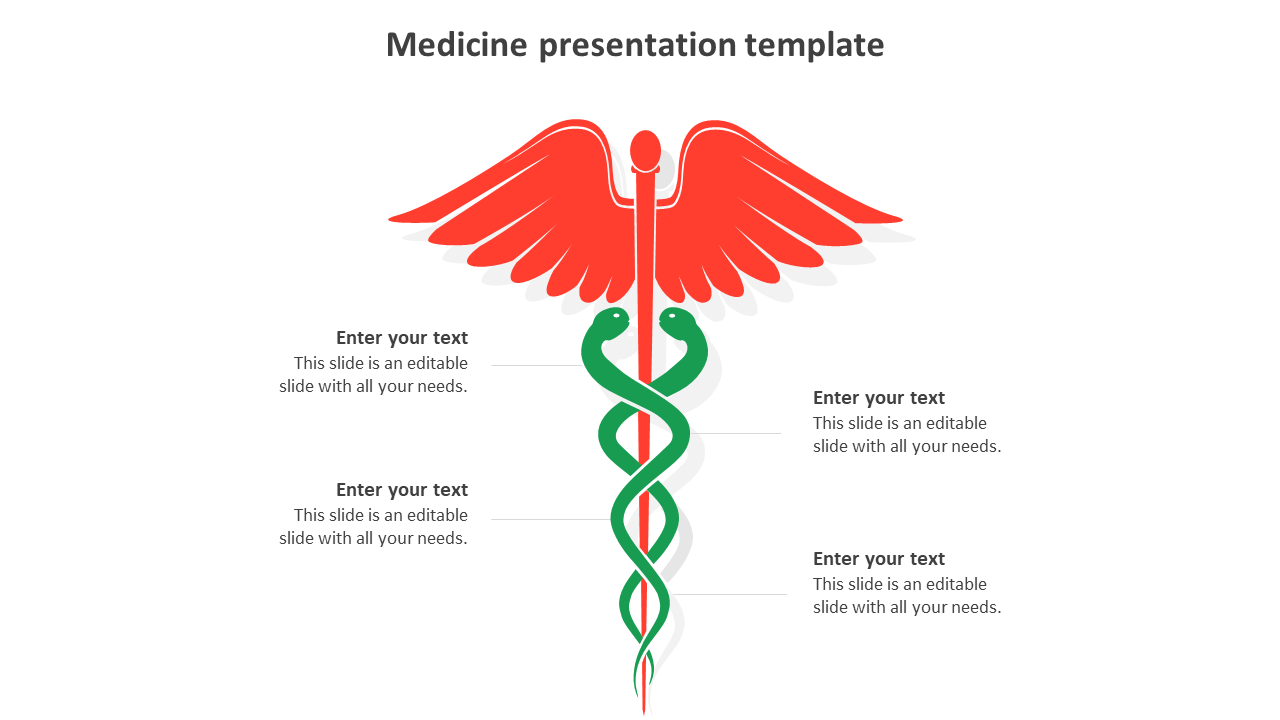 Amazing Medicine Presentation Template Slide Design